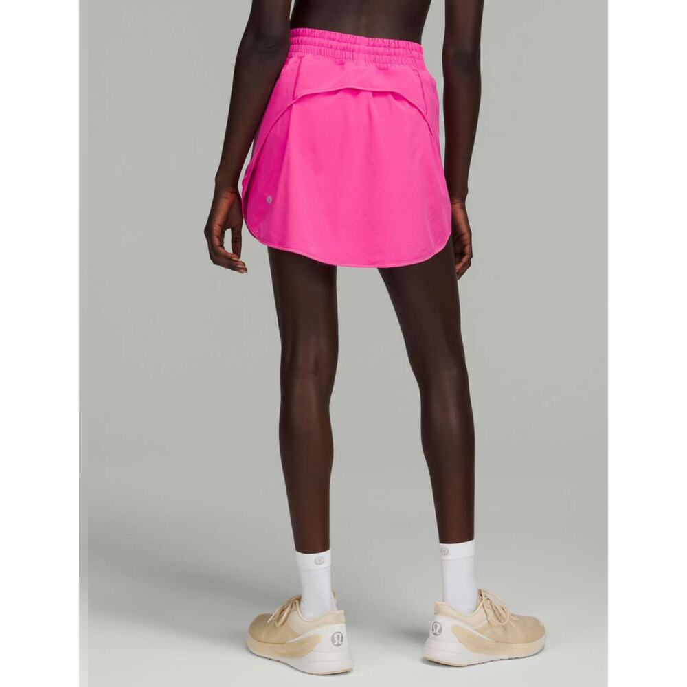 Lululemon Hotty Hot‎ High-Rise Skirt Sonic Pink